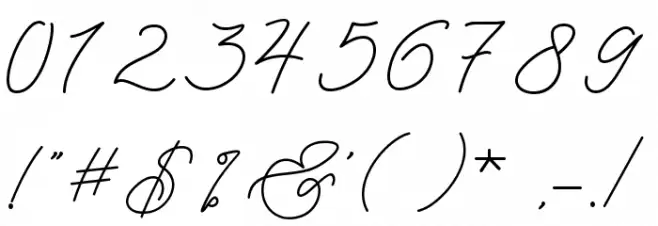 Kanaggawa Font OTHER CHARS