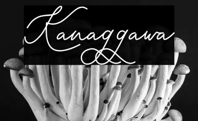 Kanaggawa Font examples