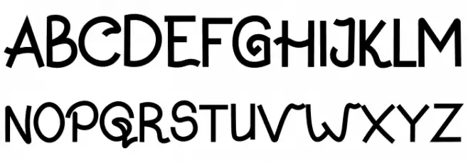 Kanagif Personal Use 字体 大写