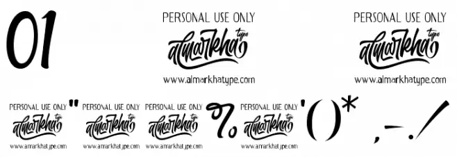 Kandaline Font OTHER CHARS