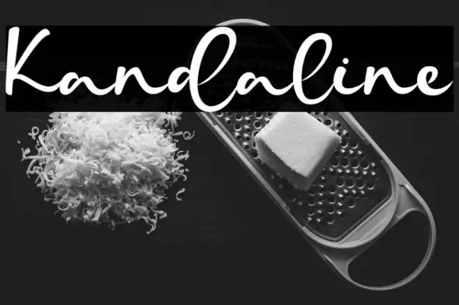 Kandaline Font examples