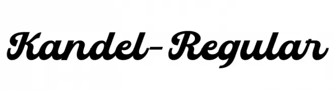 Kandel-Regular  Fuentes Gratis Descargar