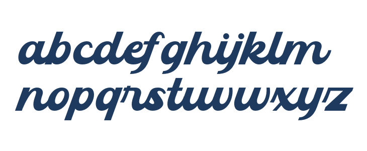 Kandel-Regular Lowercase