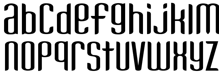 Kandide Unicase Wide Font LOWERCASE