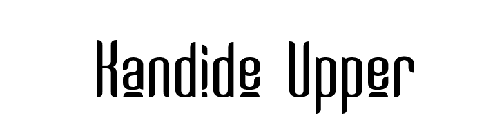 Kandide Upper Font