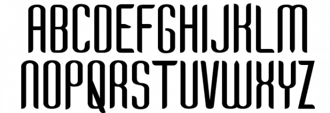 Kandide Upper Шрифта ВЕРХНИЙ