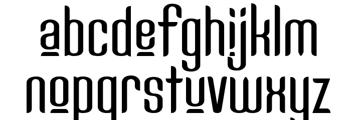 Kandide Upper Font LOWERCASE