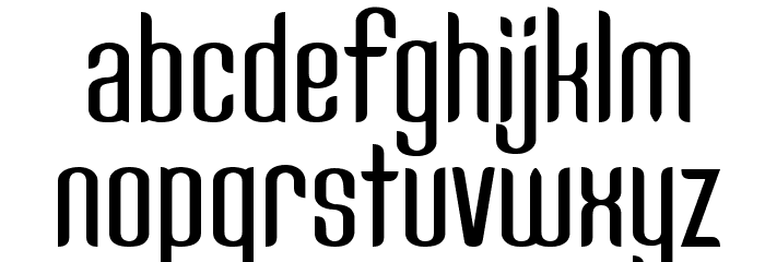 Kandide Font LOWERCASE