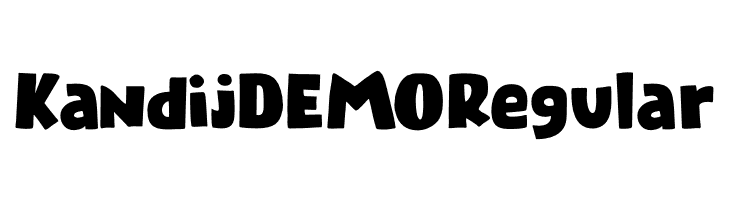 Kandij DEMO Regular  Free Fonts Download