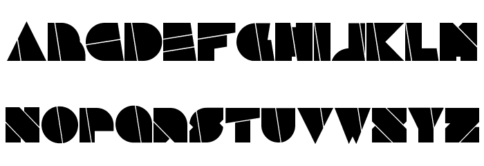 Kandinsky Heavy Font LOWERCASE