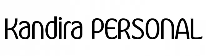 Kandira PERSONAL  baixar fontes gratis