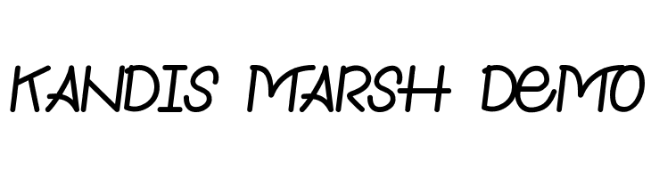 Kandis Marsh Demo  免费字体下载