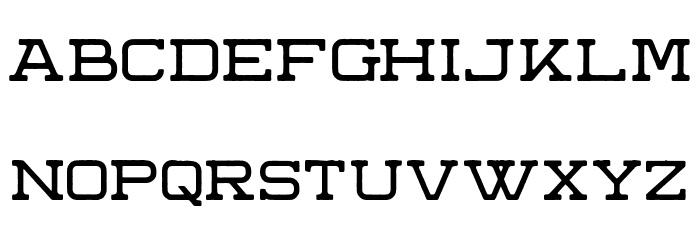 KaneStampStyleDemo Font LOWERCASE