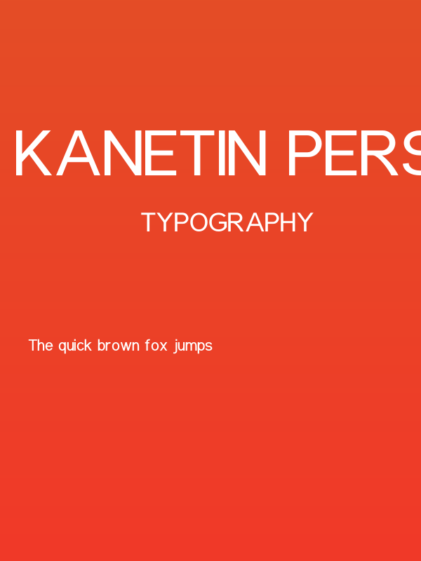 Kanetin Personal Use Poster