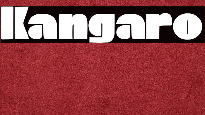 Kangaro フォント examples