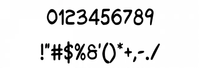 Kangaroo Court Condensed Font OTHER CHARS