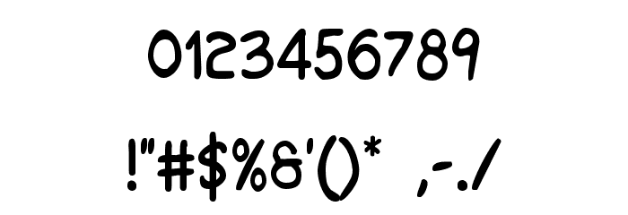 Kangaroo Court Condensed Font OTHER CHARS