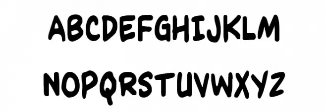Kangaroo Court Condensed Шрифта ВЕРХНИЙ