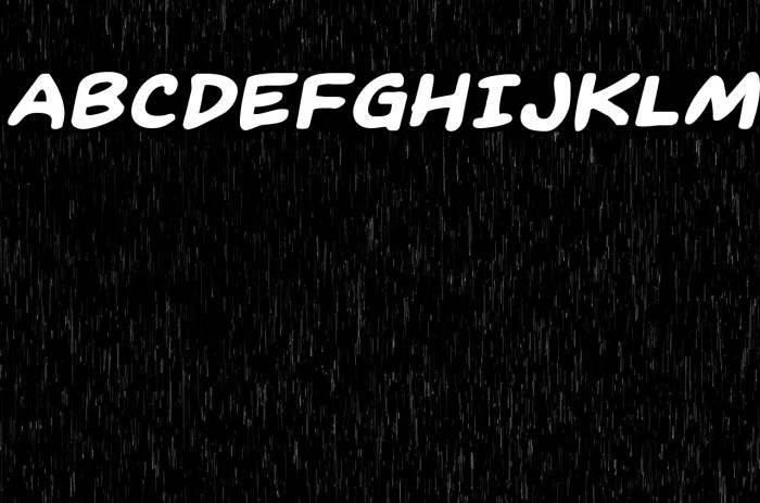 Kangaroo Court Expanded Italic Font examples