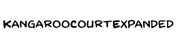 Kangaroo Court Expanded  免费字体下载