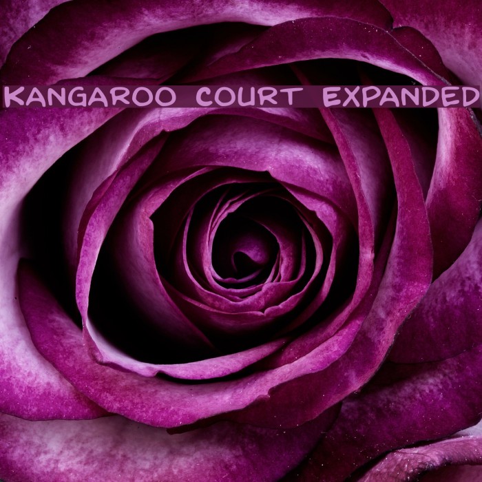 Kangaroo Court Expanded Font examples