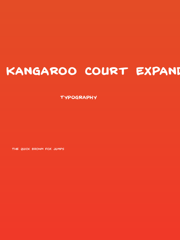 Kangaroo Court Expanded Poster