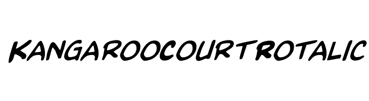 Kangaroo Court Rotalic  免费字体下载