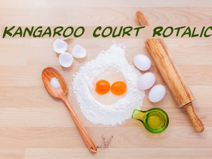 Kangaroo Court Rotalic Example 1