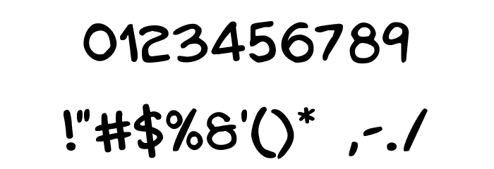 Kangaroo Court Rotated Regular Font OTHER CHARS
