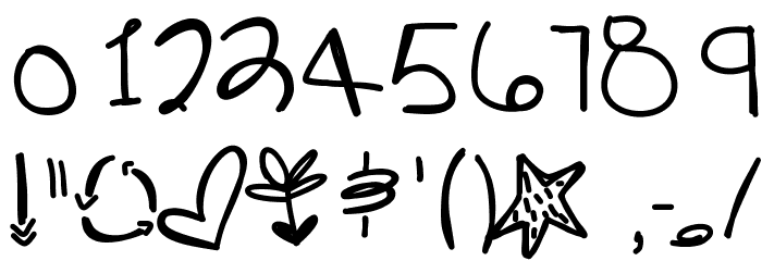 KangarooSong Font OTHER CHARS