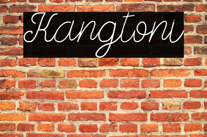 Kangtoni Example 2