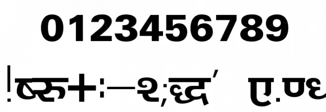 Kanika Font OTHER CHARS