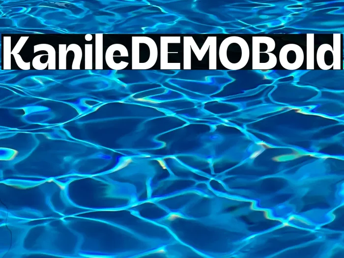 KanileDEMO Bold Example 2