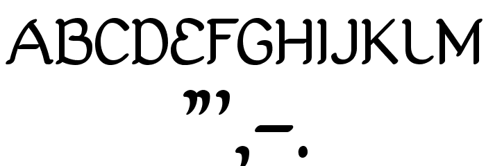 Kanis Font OTHER CHARS