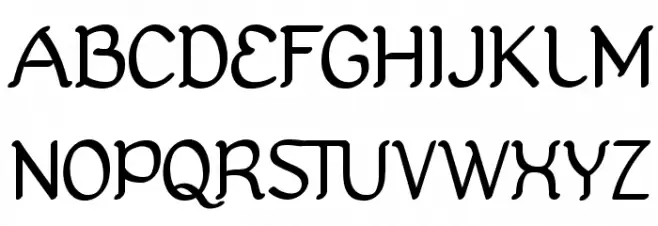 Kanis Schriftart Groß