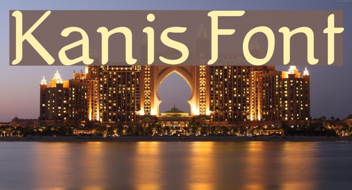 Kanis Font examples