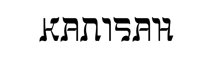 Kanisah  Frei Schriftart Herunterladen