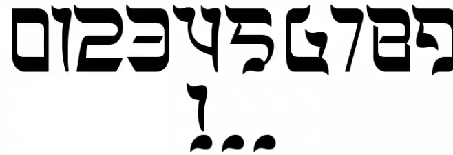 Kanisah Font OTHER CHARS