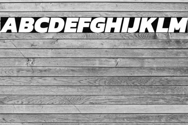 Kanit Black Italic Font examples