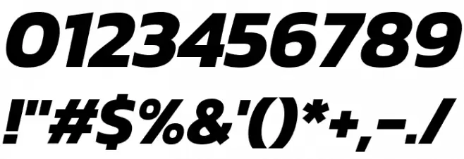 Kanit Bold Italic