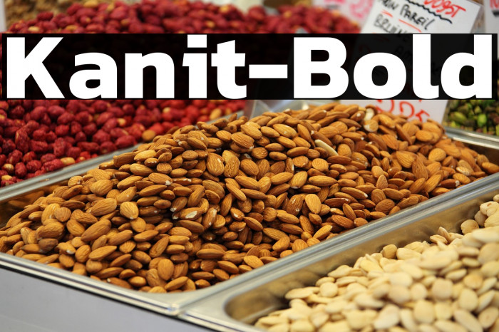 Kanit-Bold Example 2