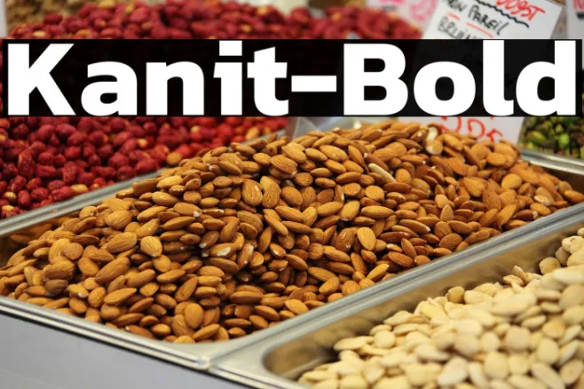Kanit-Bold Example 2