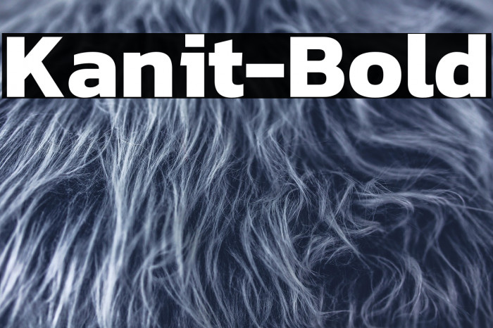 Kanit-Bold Example 3