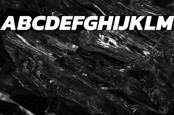 Kanit ExtraBold Italic Font examples