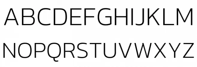 Kanit-ExtraLight Schriftart Groß