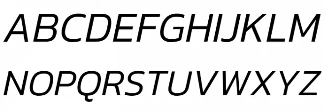 Kanit Light Italic خط أحرف كبيرة