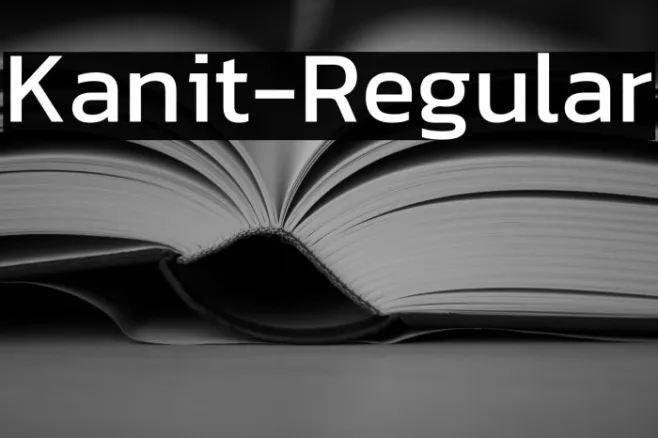 Kanit-Regular Example 1