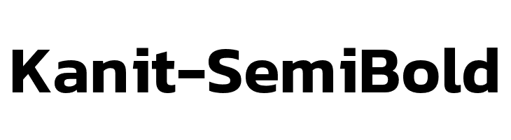 Kanit-SemiBold  لخطوط تنزيل