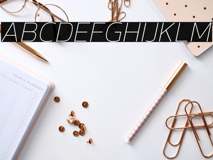 Kanit Thin Italic Example 3