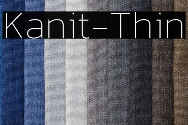 Kanit-Thin Example 2